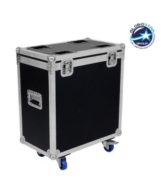 Επαγγελματικό Flight Case για 2 Κινούμενες Ρομποτικές Κεφαλές Artemis BEAM Rainbow Effect Philips YODN 9R RGBW 260W 230V Zoom 0° - 3.8° GloboStar 51163